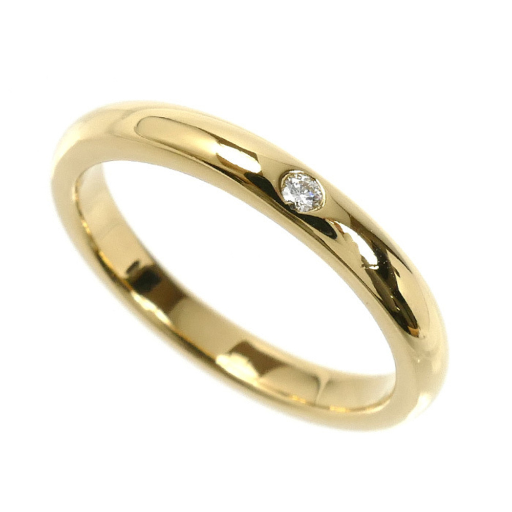 TIFFANY 18k Gold Diamond Ring